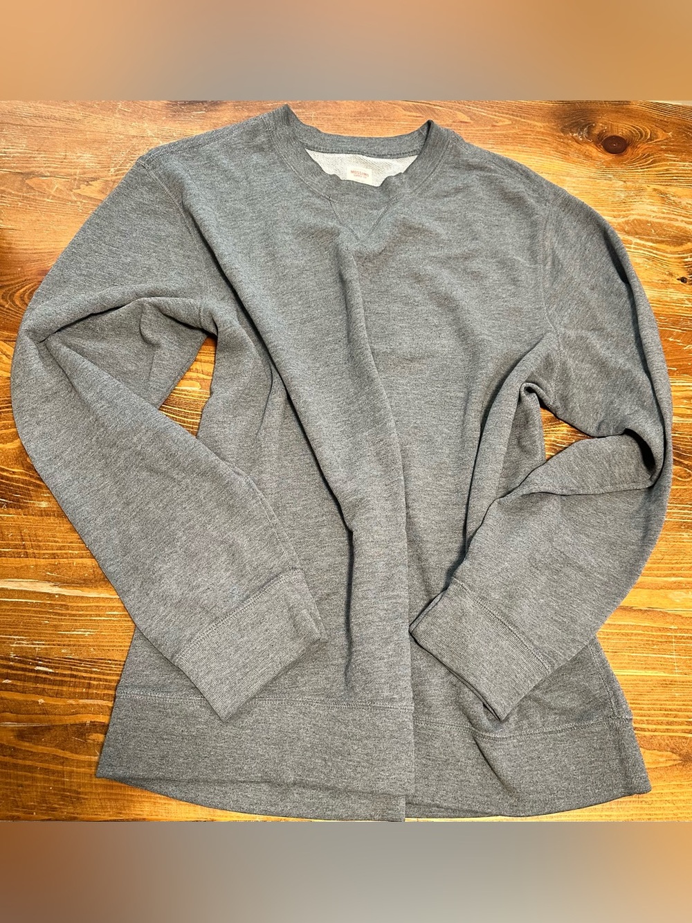 Mossimo Supply Co. Women's Gray Crewneck Pullover
